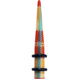 2G Acrylic Plaid Taper Ear Plug