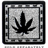 2G Pot Leaf Fake Taper Ear Plug