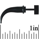 2G Black Star Fake Taper Ear Plug