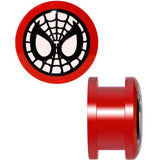 9/16 Spiderman Screw Fit Plugs Set