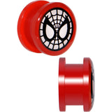 9/16 Spiderman Screw Fit Plugs Set