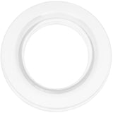 0G Clear Acrylic Screw Fit Tunnel Plug Set