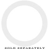 5/8 Acrylic Neon White Screw Fit Tunnel Plug