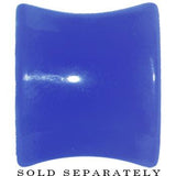 Acrylic Neon Blue Peace Sign Tunnel Plug 2G to 20mm