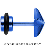 Blue Titanium Star Cheater Plug