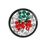 2G Cherry Ferido Crystal Acrylic Screw Fit Tunnel