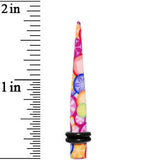 4G Groovy Retro Flower Acrylic Taper