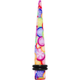 2G Groovy Retro Flower Acrylic Taper