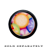 00G Groovy Retro Flower Acrylic Taper