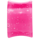 9/16 Pink Quotation Symbol Saddle Plug