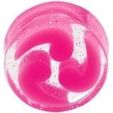 20mm Pink Quotation Symbol Saddle Plug