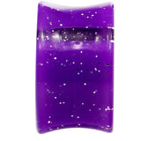 5/8 Purple Quotation Symbol Saddle Plug