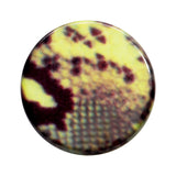 00G Green Snake Skin Acrylic Saddle Plug