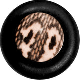 6G Blushing Snake Skin Acrylic Taper