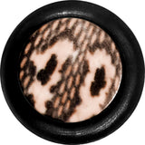 2G Blushing Snake Skin Acrylic Taper