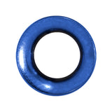 0G Royal Blue Anodized Titanium Screw Fit Tunnel