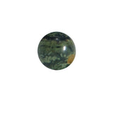 2G Green Eye Jasper Natural Stone Saddle Plug