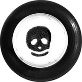 4G Clear Acrylic Glitter Black Skull Confetti Taper