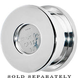 5/8  Stainless Steel Purple LED Light Up Screw Fit Plug