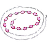 Aphrodite Amore Pink Gem Adjustable Belly Chain