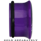 18mm Purple Acrylic Octopus Plug