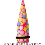 20mm Groovy Retro Flower Acrylic Taper