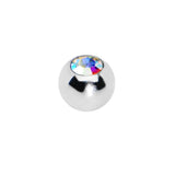 3mm Stainless Steel Aurora Gem Replacement Ball