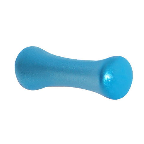 8G Azure Blue Metallic Pearl Acrylic Saddle Plug