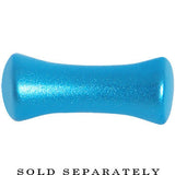 6G Azure Blue Metallic Pearl Acrylic Saddle Plug