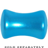 2G Azure Blue Metallic Pearl Acrylic Saddle Plug