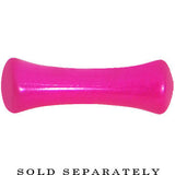 8G Hyacinth Pink Metallic Pearl Acrylic Saddle Plug