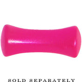 6G Hyacinth Pink Metallic Pearl Acrylic Saddle Plug