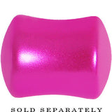 1/2 Hyacinth Pink Metallic Pearl Acrylic Saddle Plug