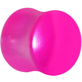 9/16 Hyacinth Pink Metallic Pearl Acrylic Saddle Plug