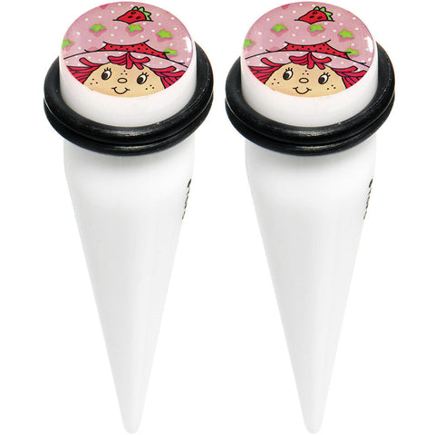 1/2 Strawberry Shortcake Acrylic Taper Set