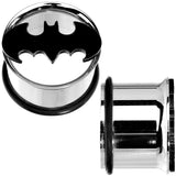 5/8 Stainless Steel Batman Tunnel Plug Set
