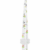 6G Clear Acrylic Glitter Cherry Confetti Taper