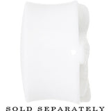 20mm White Acrylic Octopus Plug