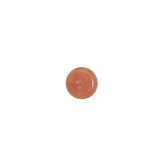 8G Semi-Precious Peach Jade Double Flare Stone Plug