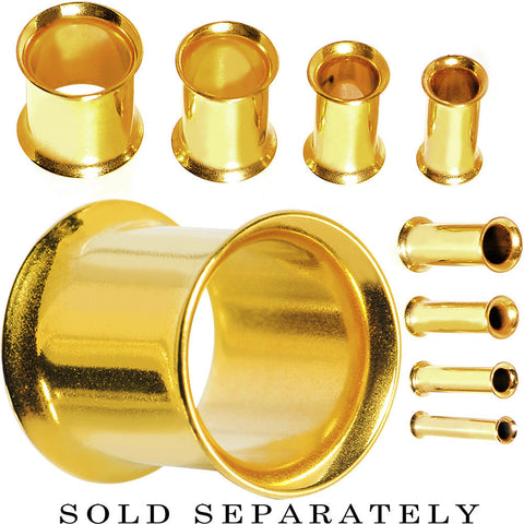 10G Gold Plated Double Flare Tunnel