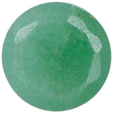 00G Green Aventurine Natural Stone Faceted Saddle Plug Set