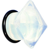 1/2 Opalite Semi Precious Stone Pyramid Top Plug