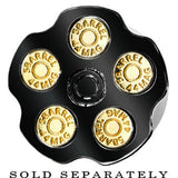 7/8 Black Spinning Bullet Chamber Plug