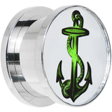 5/8 Stainless Steel Anchor Light Up Plug