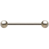 14G Grade 23 Solid Titanium Barbell 7/8 5mm