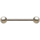 14G Grade 23 Solid Titanium Barbell 3/4 5mm