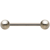 14G Grade 23 Solid Titanium Barbell 5/8 5mm