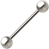 14G Grade 23 Solid Titanium Barbell 5/8 5mm
