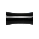 6G Double Flare Black Titanium Hollow Divine Cross Tunnel Plug