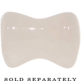 2G Natural Rose Flower Quartz Sweet Heart Stone Saddle Plug